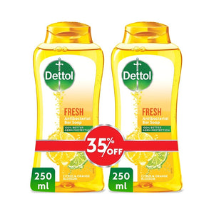 Dettol Shower Gel 35% Off Fresh 2 x 250 ml