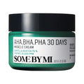 Some By Mi Cream 60g Miracle With Alpha Beta And Polyhydroxy Acids 30 Days And Skin Soothing