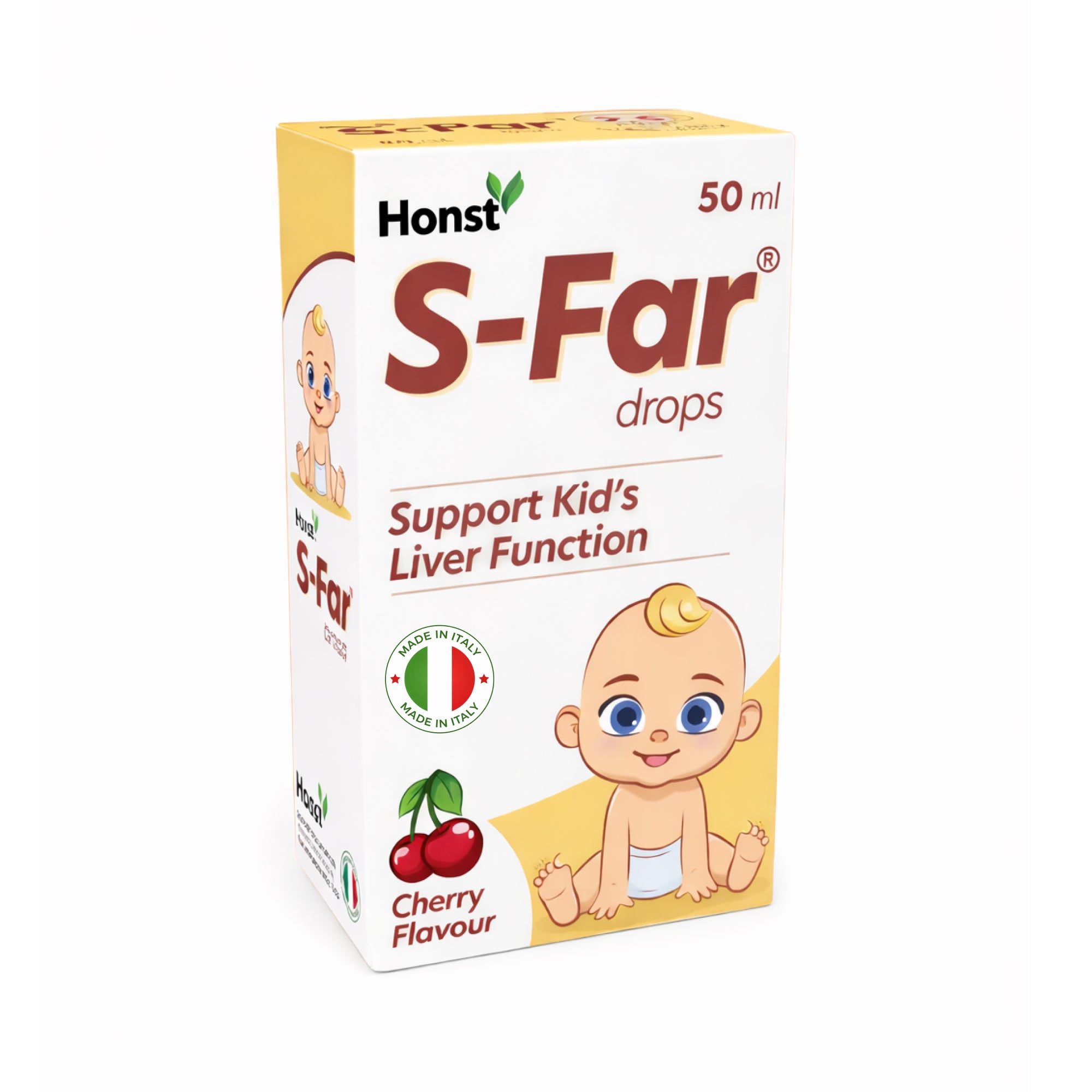 Honst S-Far Children's Multivitamin Drops | Immune Support - 50ml