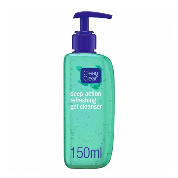 Clean & clear gel wash 150ml deep action oil free
