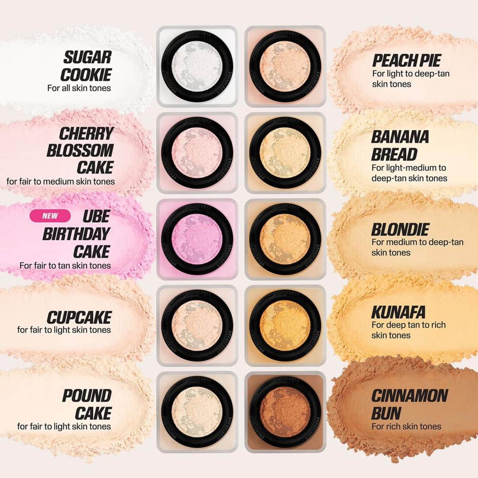 Huda Beauty Easy Bake Compact Setting Powder – Cherry Blossom Finish