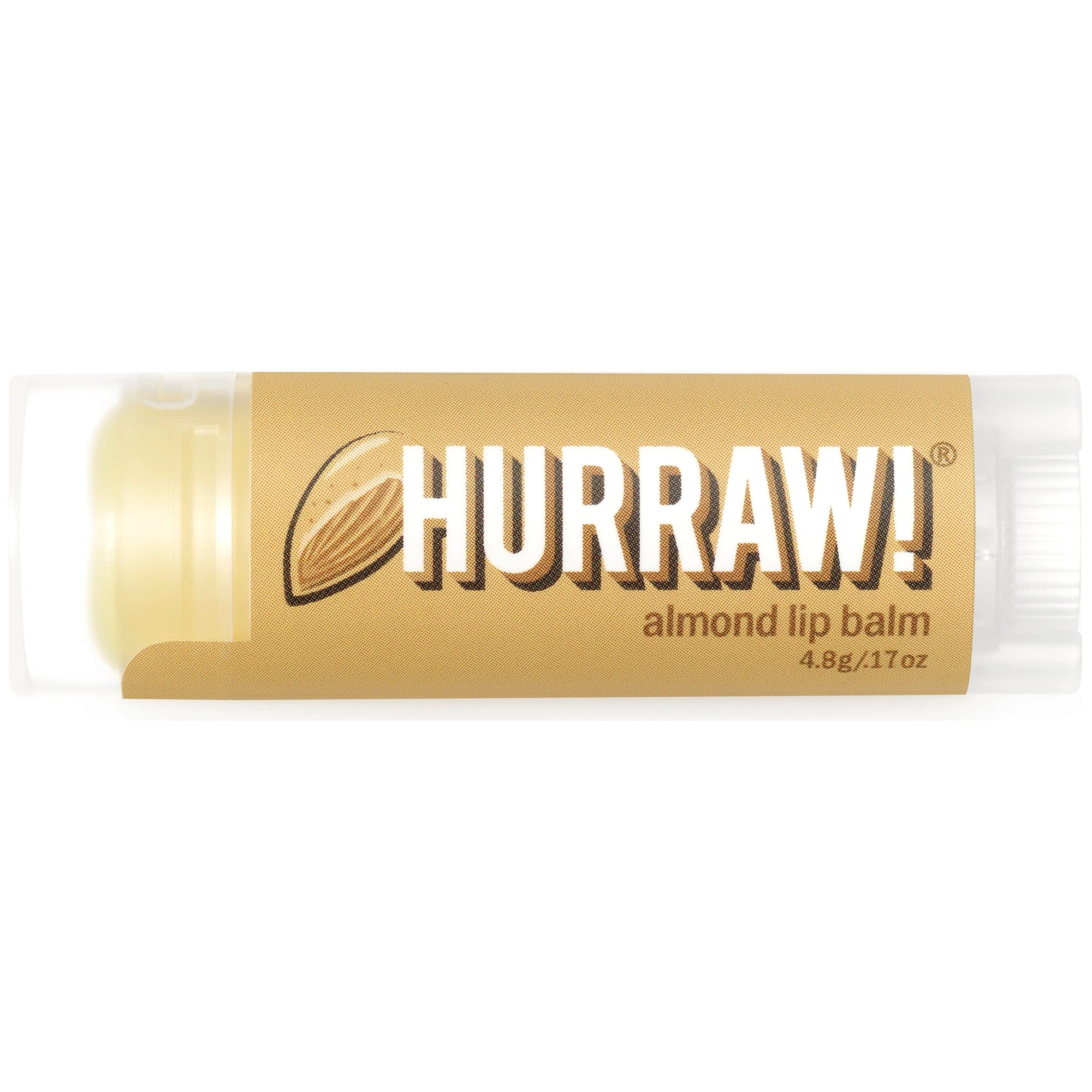 Hurraw! Lip Balm 4.8 g Almond