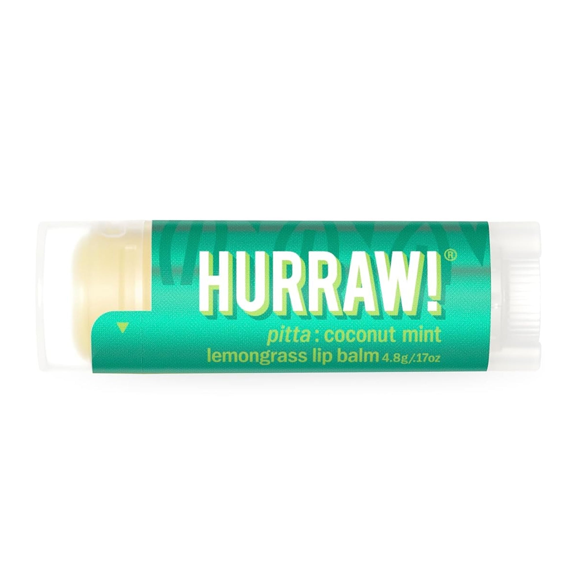 Hurraw! Lip Balm 4.8 g Coconut, Mint & Lime