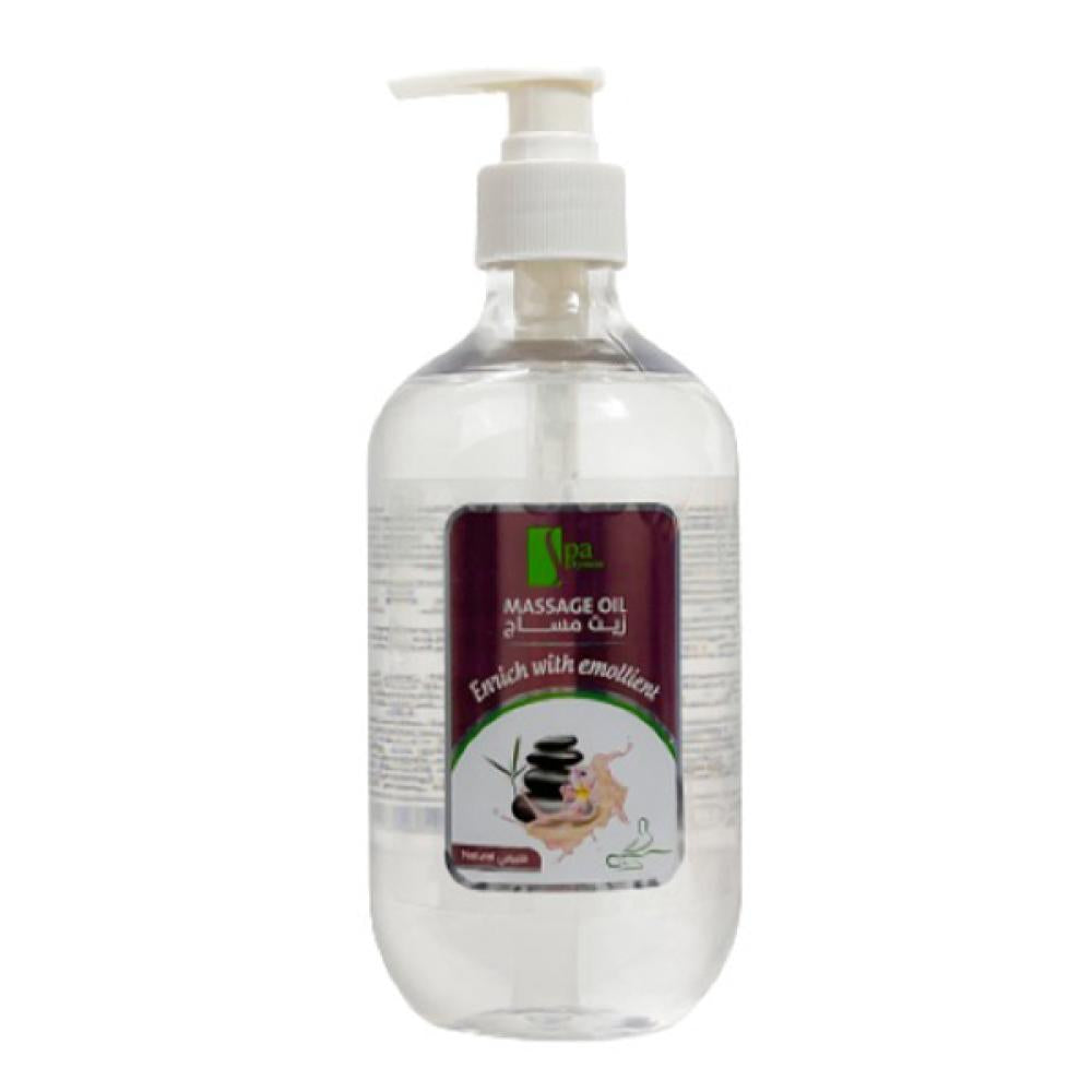 Spa System Massage Oil 500ml Natural