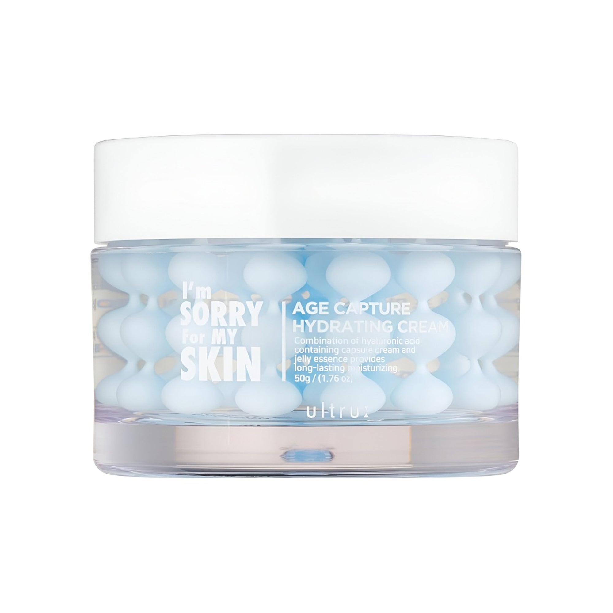 I'm Sorry For My Skin Age Capture Hydrating Cream – Hyaluronic Acid Moisturizer 50g