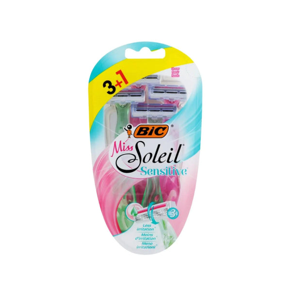 BIC Razor for Women Soleil Miss for sensitive skin 3+1