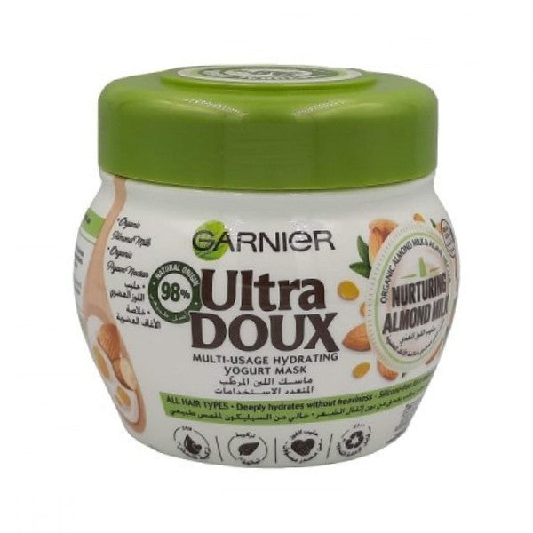 Garnier hair mask 300ml ultra doux with almond milk