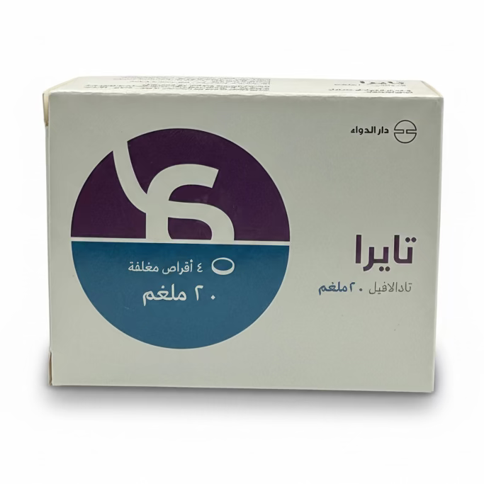 TYRA Tadalafil 20 mg Tablets – 4 Tablets