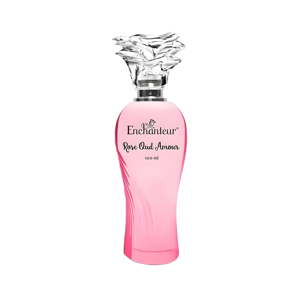 Enchanteur Perfume 100ml Rose Oud Amour Eau De Toilette