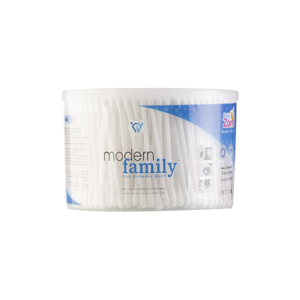 Baby Care Zone Cotton Buds 500pc Plastic
