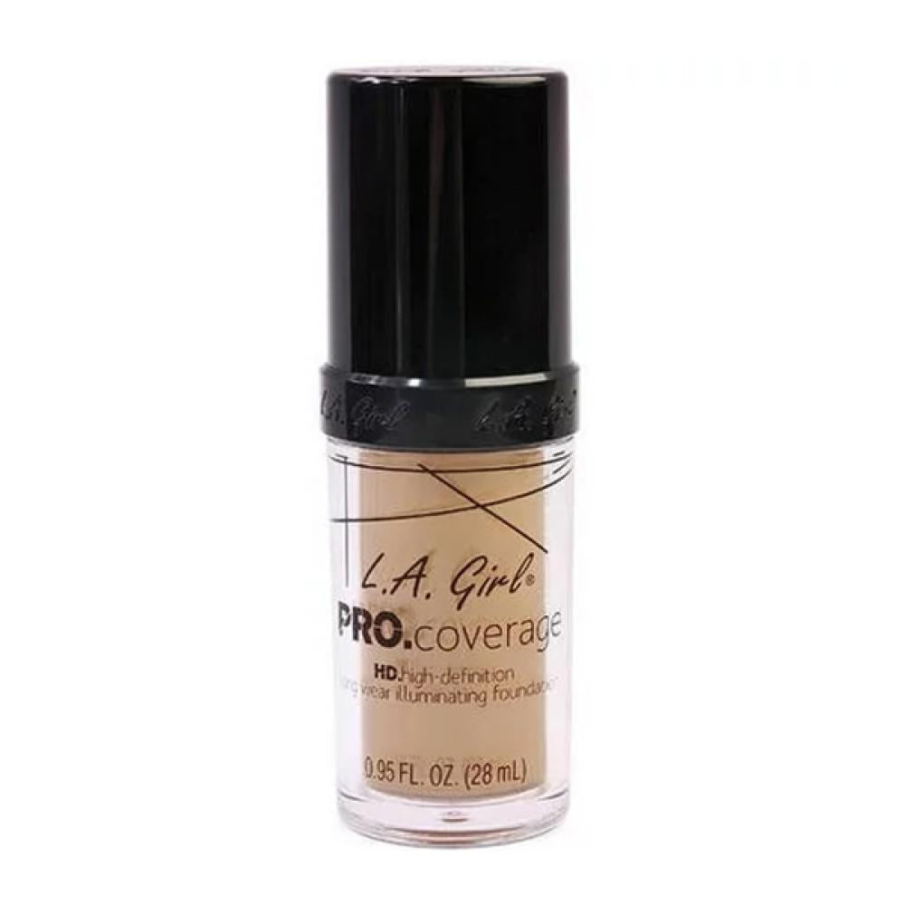 L.A. Girl Foundation Pro Coverage HD GLM646 سائل مع هايلايتر بيج 