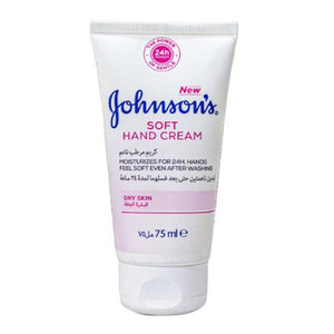 Johnson's Hand Cream 75ml Soft Moisturizing For 24H