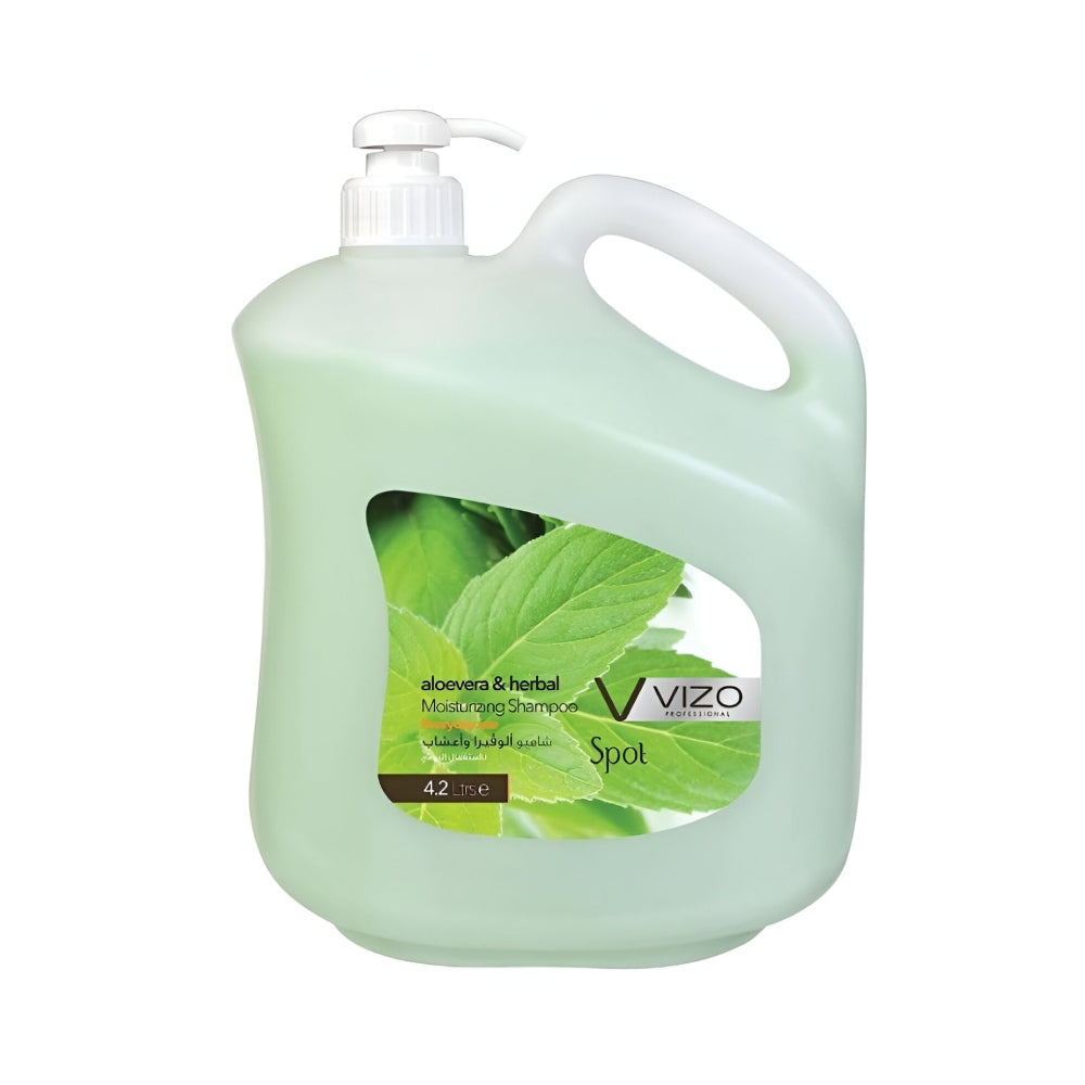 Vizo hair shampoo 4.20l spot with aloe vera and herbs