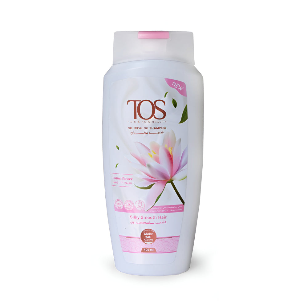 Tos Hair Shampoo 400ml Nourishing With Lotus Flower
