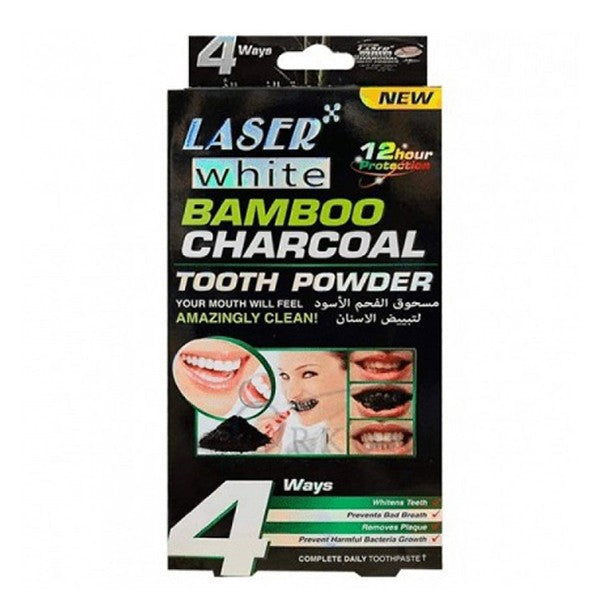 Laser White Laser White Teeth Powder 20g For Whitening Wth Charcoal