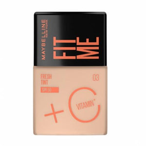 Maybelline foundation 30ml fit me 03 fresh tint spf 50