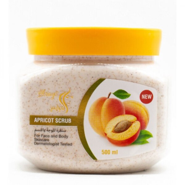 Alarays Face & Body Scrub 500ml Apricot