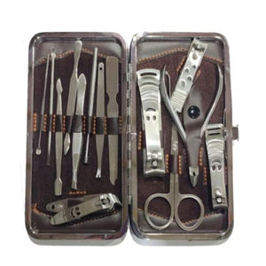 صندوق مجموعة أدوات مانيكير سري كبير (FX-381H)