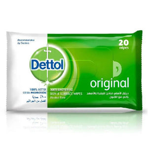 Dettol Wet Wipes 20pc Original