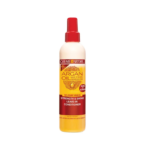 Creme of nature leave in spray 250ml argan oil strength & shine