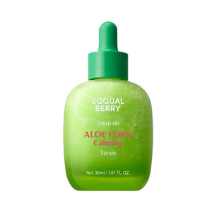 EQQUALBERRY Face Serum 30ml Green Aid Aloe PDRN Calming