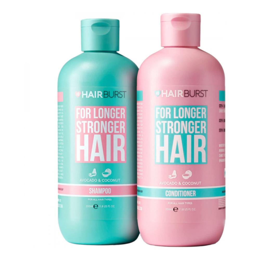 Hairburst hair shampoo & conditioner for hair growth and strengthening two pieces 350 ml