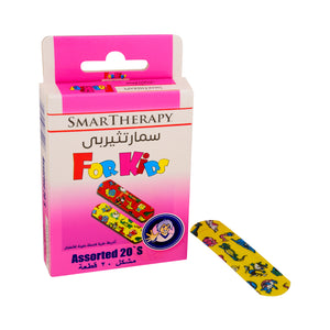 SMART THERAPY Bandages 20patches For Kids Assorted