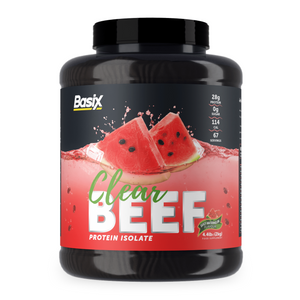 بروتين بيزكس الصافي المعزول من اللحم البقري بطعم البطيخ المنعش 4.4 باوند