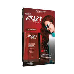 Alta Moda Temporary Hair Color 120g Hot Red