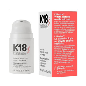 K18 ماسك الشعر المغذي Leave-In – 15ml