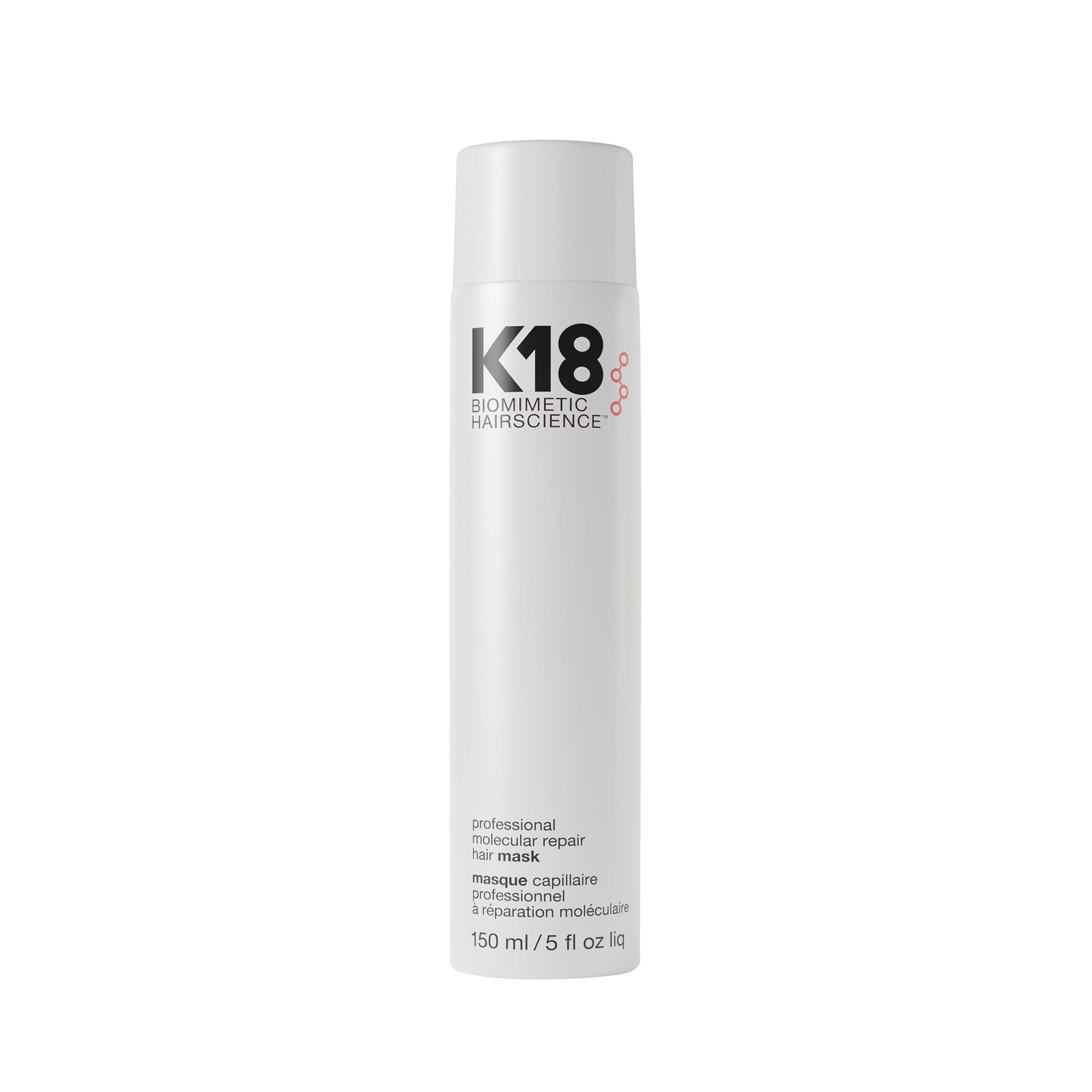 K18 Professional Molecular Repair Hair Mask – Leave-In Treatment for Damaged Hair 150ml
