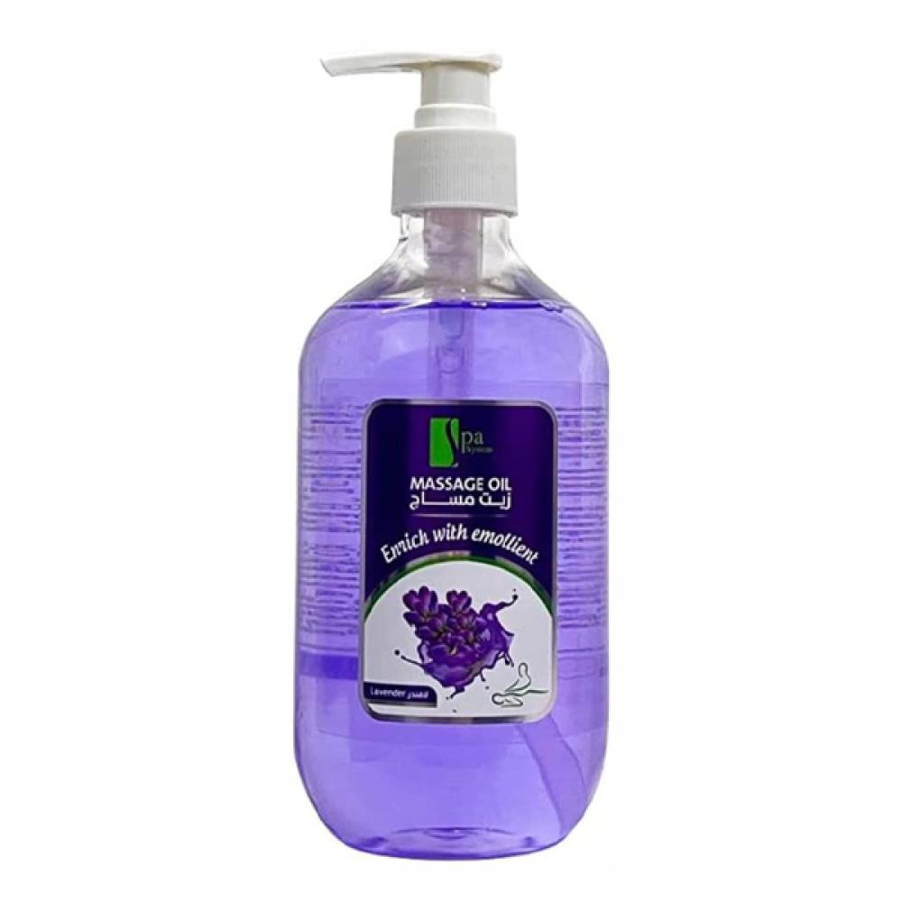 Spa System Massage Oil 500ml With Lavender