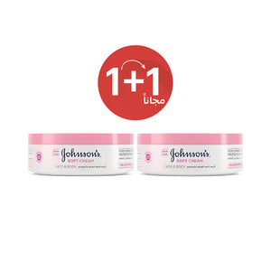 Johnson's Cream 300ml Soft 1+1 Free Moisturizer