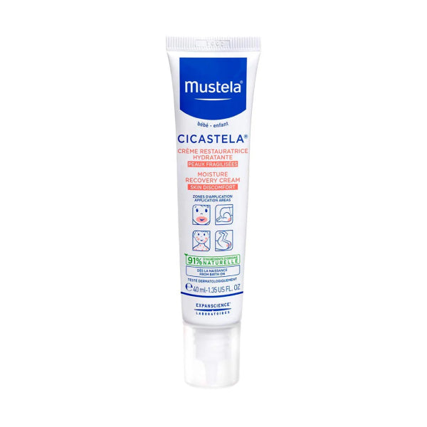 MUSTELA Bebe Cicastela Moisture Recovery Cream 40 ml Skin Discomfort