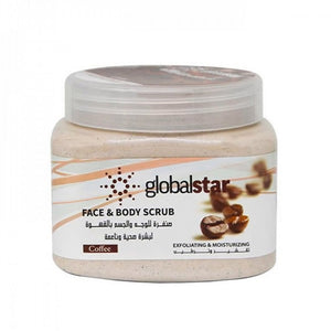 Global Star Face & Body Scrub 500ml With Coffee