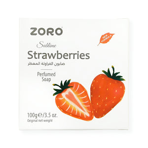 Zoro Bar Soap 100g Strawberry Scented