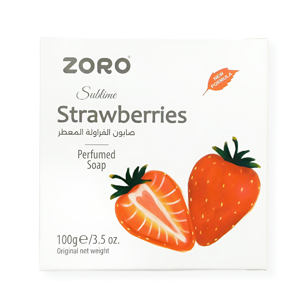 Zoro Bar Soap 100g Strawberry Scented