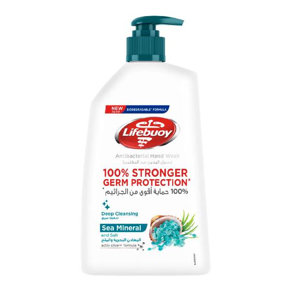 Lifebuoy Hand Wash 450ml Sea Mineral And Salt