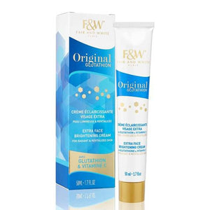 Fair & White Brightening Cream 50ml Original Glutathion With Vitamin C