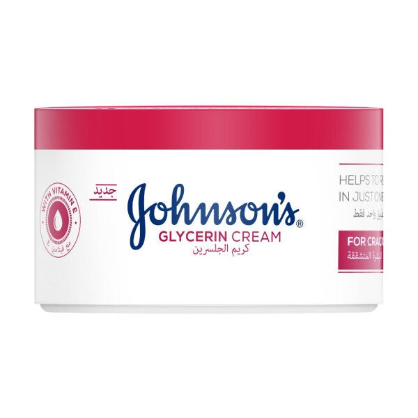 Johnson's Johnson's Cream 300ml Glycerin For Cracked Skin