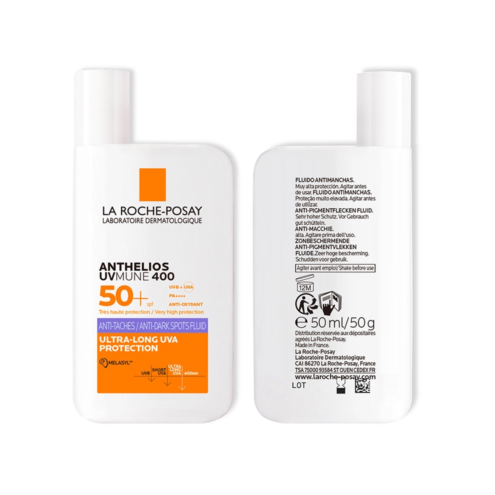 La Roche Posay Anthelios UVMune 400 Fluid Sunscreen SPF 50+ | 50ml