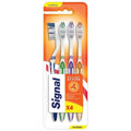 Signal Toothbrush 4pc Medium Anti-Plaque Action