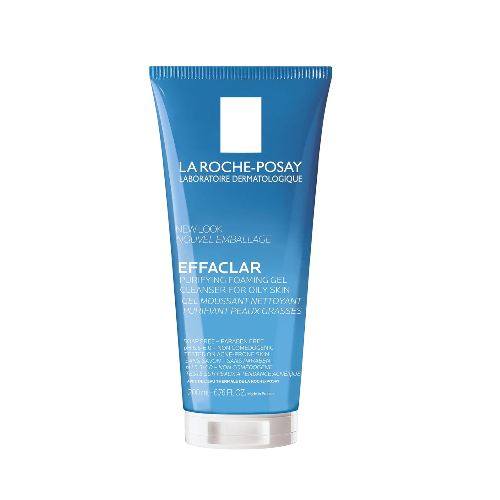 لا روش بوزيه إيفاكلار جل منظف مطهر للبشرة الدهنية والمعرضة لحب الشباب