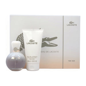 Lacoste Eau de Lacoste for Her Gift Set EDP 90ml + Body Lotion 150ml