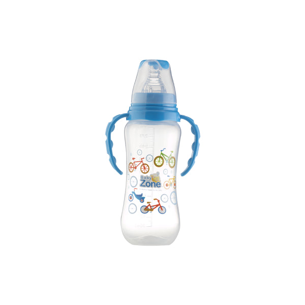 Baby Care Zone Feed Bottle 300ml Plastic with hande