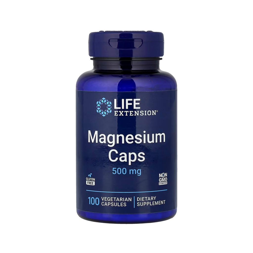 Life Extension ماغنيسيوم 500 ملغ - 100 كبسولة نباتية