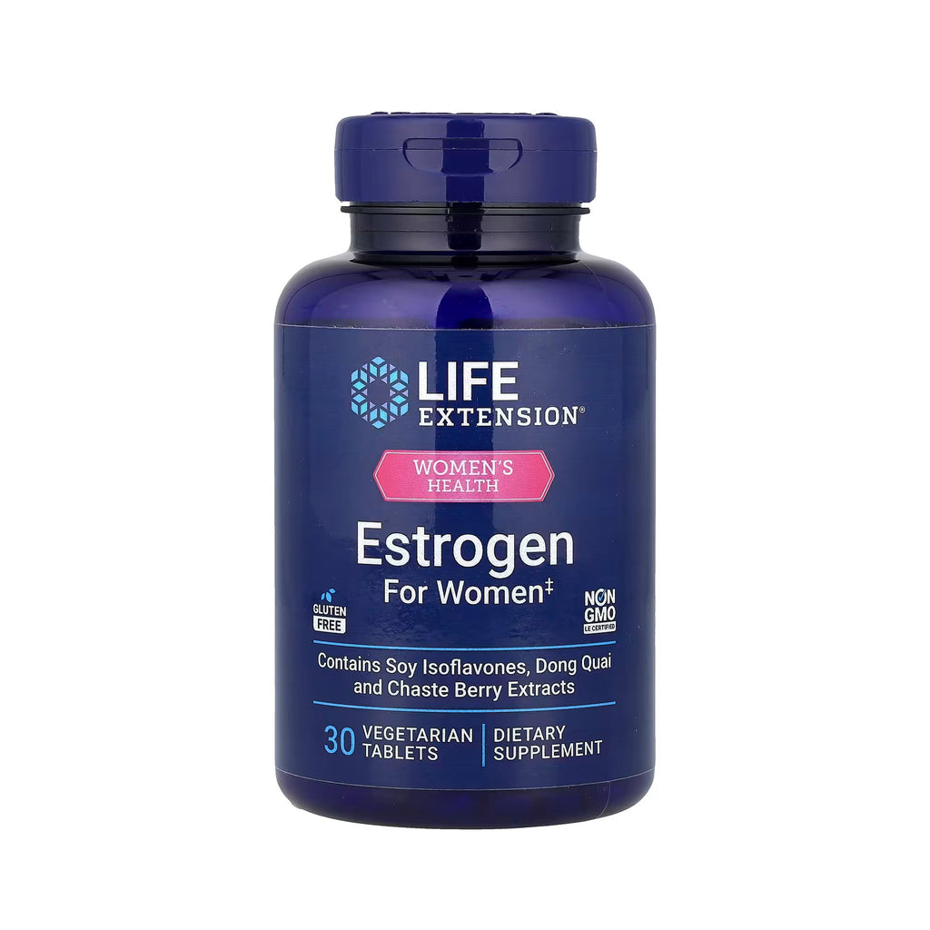 Life Extension إستروجين للنساء - 30 قرص نباتي