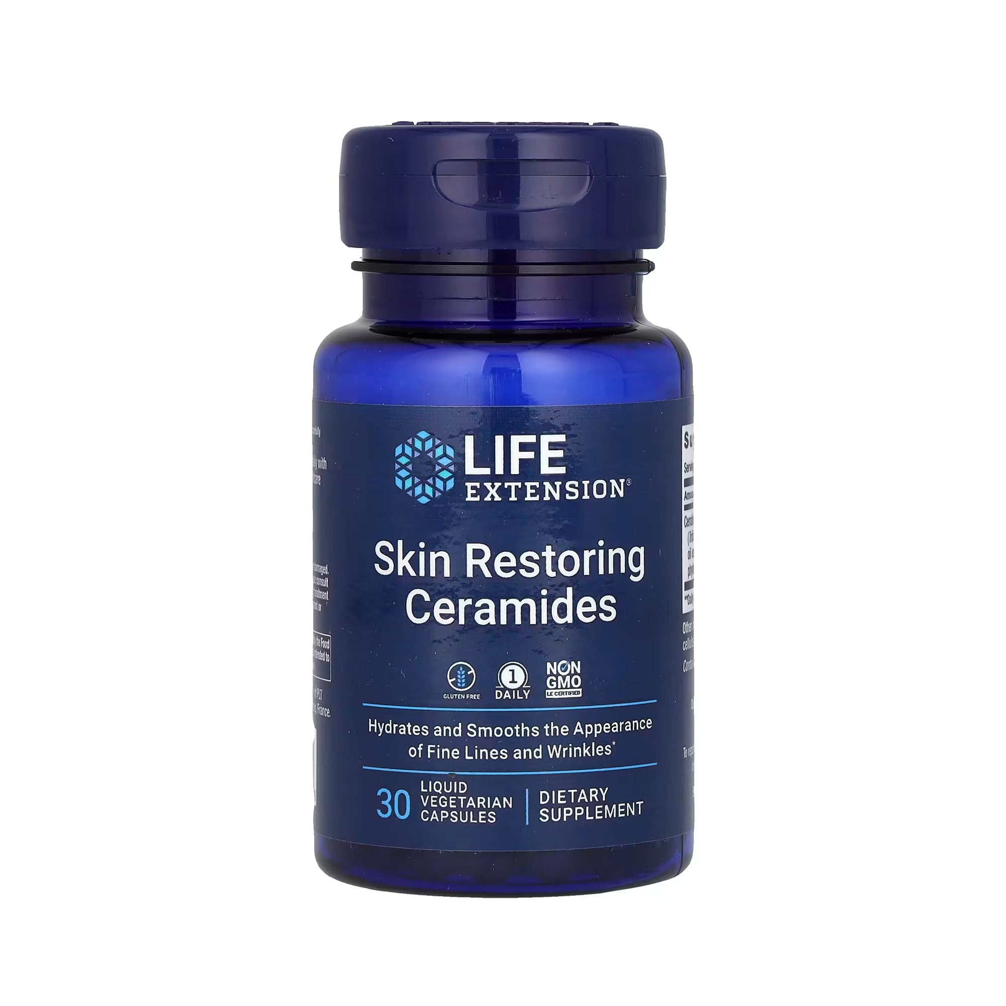 Life Extension مستعيد الجلد سيراميدات – 30 كبسولة نباتية سائلة
