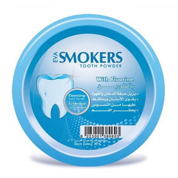 Eva Teeth Powder 40g Smokers With Fluorin v2