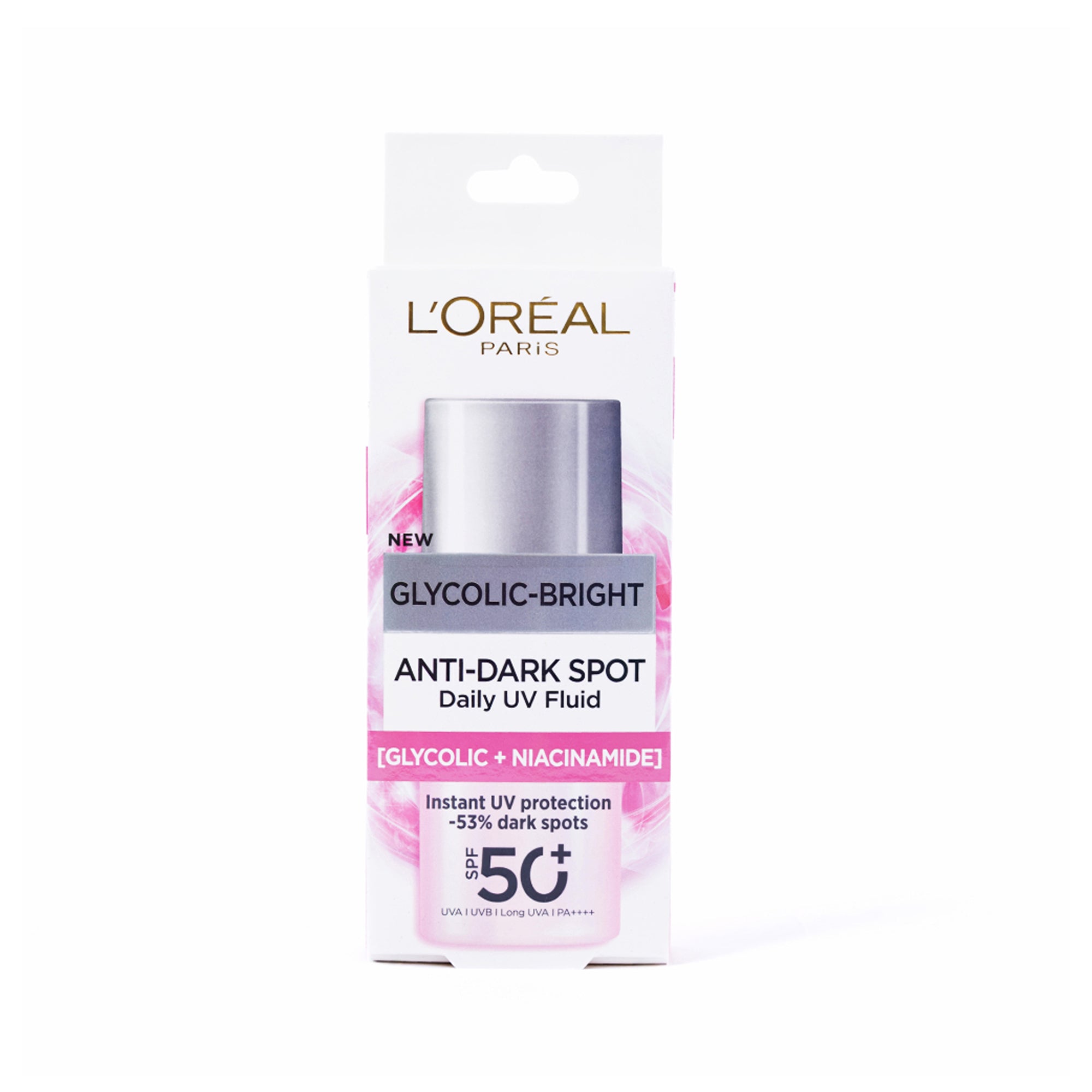 Loreal Cream Fluid 50ml Glycolic Bright Brightening Anti-Dark Spot